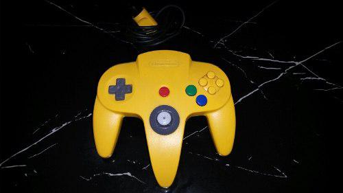 Control Amarillo Para Nintendo 64