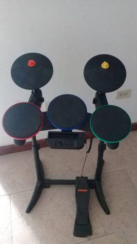 Guitarras, Bateria, Y Microfono Para Wii