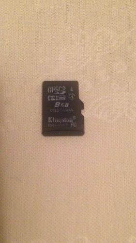 Memoria Micro Sd 8gb Usada