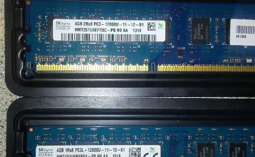 Memoria Ram Para Pc Ddr3 4 Gb