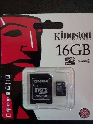 Memorias 16 Gb Originales. Traidos De Eeuu Clase 4