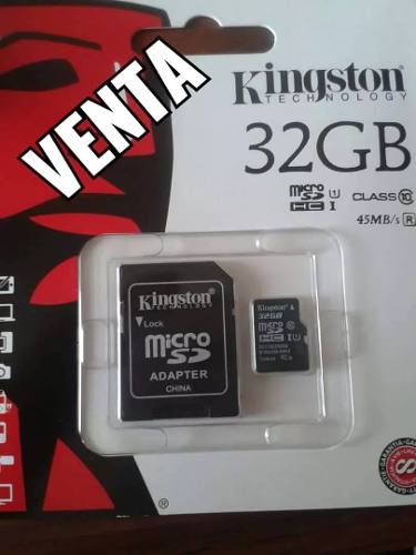 Memorias Kingston 32gb Micro Sd