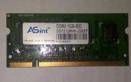 Memorias Ram Ddr2 1gb Para Laptop