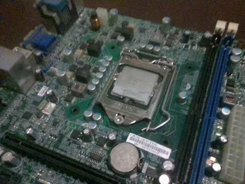 Tarjeta Madre Socket 1155 Con Procesador Pentium Dual Core