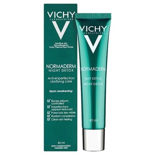 Vichy Normaderm Noche Detox 40ml Original