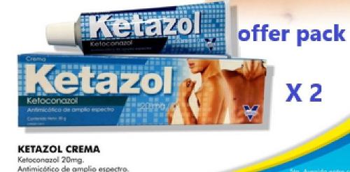 -crema-ketazol-ketoconzol-2 Pack-15 G Vence 