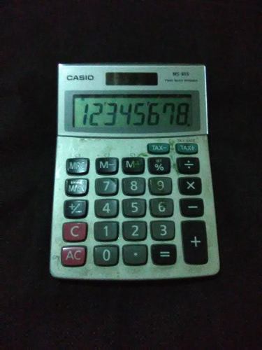 Calculadora Casio 8 Dígitos Mod: Ms 80s