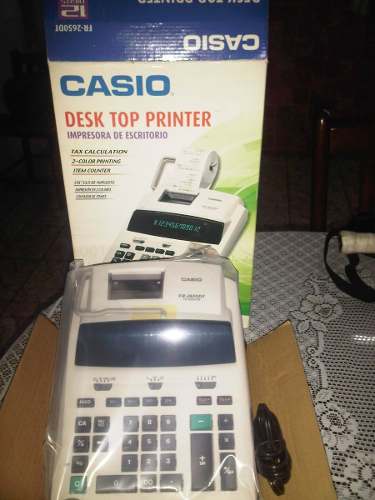Calculadora Casio Desk-top-printer