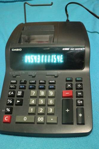 Calculadora Casio Original Digital Dr 120tm 12 Digitos