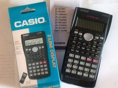 Calculadora Científica Casio Fx82 Ms Doble Linea Nueva 10t