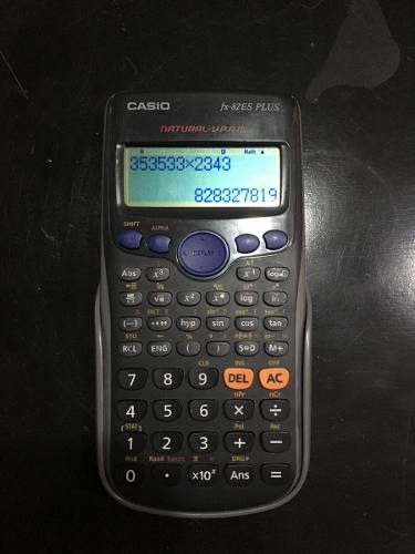 Calculadora Cientifica Casio Fx-82es Plus (20) (leer)