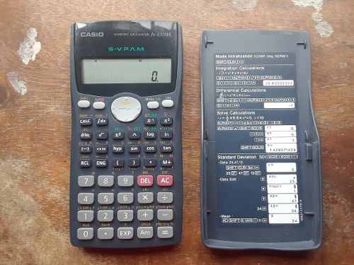 Calculadora Cientifica Casio Fx100 Ms 100% Original.