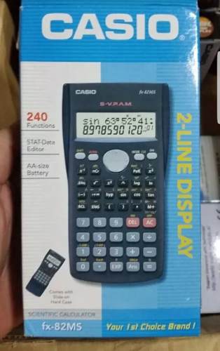 Calculadora Cientifica Casio Fx82ms, 100% Original, Nuevas