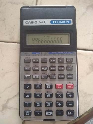 Calculadora Cientifica Casio Original Fx-95 Quation.