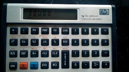 Calculadora Financiera Hp 12c Platinun