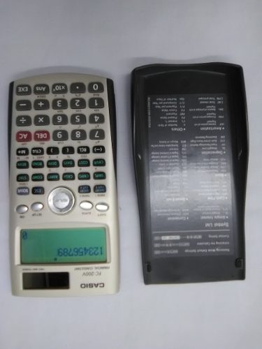 Calculadora Financiera/científica Casio Fc-200v. Usada