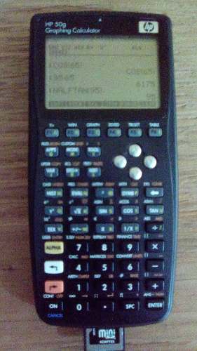 Calculadora Graficadora Hp 50g