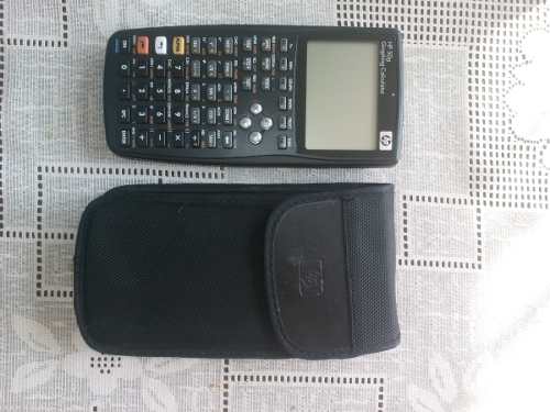 Calculadora Hp50g Usada Con Cargador Y Microsd Y Cable Usb