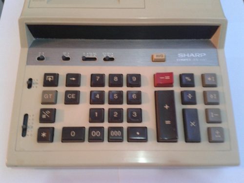 Calculadora Sharp Compet Cs- Dígitos