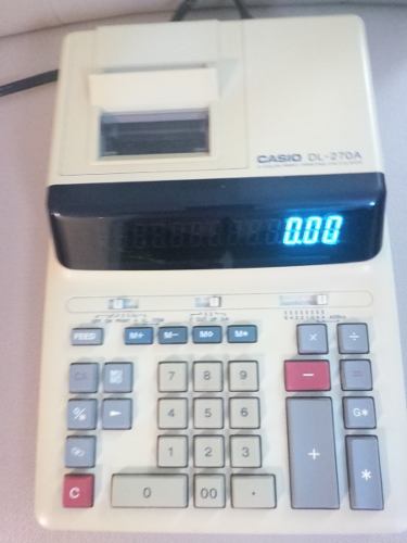 Calculadora Sumadora Casio Dl-270a