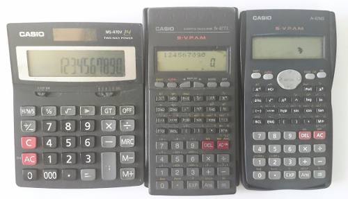 Calculadoras Casio