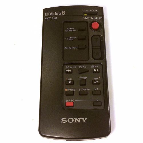 Control Remoto Sony Para Handycam Rmt 502.