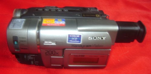Filmadora Handycam Sony 200 Operativa Poco Uso Bs. ._