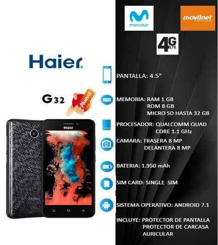 Oferta Teléfono Celular Haierr G32 8gb/1gb Ram 4g Lte