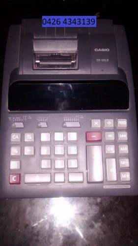 Super Oferta: Calculadora/ Sumadora Casio Modelo Dr-120lb