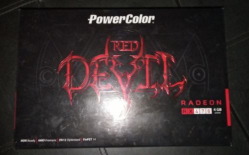 Tarjeta De Video Ddr5 4gb Rx470 Power Color Red Devil