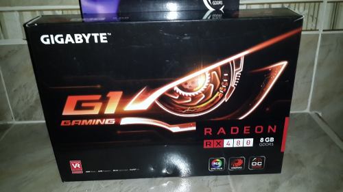 Tarjeta De Video Gigabyte G1 Gaming Radeon Rx480 De 8gb Ddr5