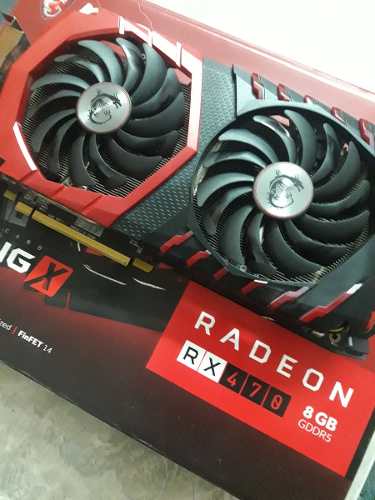 Tarjeta De Video Msi Radeon Rx 470 Gaming X 8gb