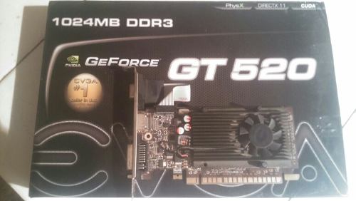 Tarjeta De Video Nvidia Geforce Gt 520 Evga 1gb Ddr3