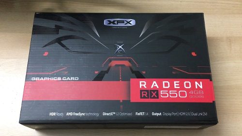 Tarjeta De Video Rx gb Xfx Grafica Usada.