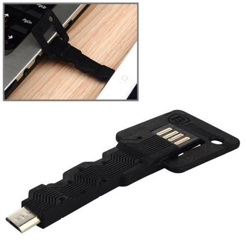 Baseus Micro Usb 5 Pin Forma Llave Cable Dato Para Telefono