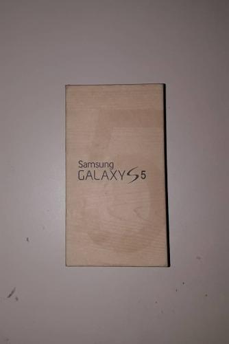 Caja Samsung Galaxy S5 Grande+cable Datos+audifonos Original