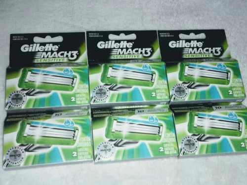 Cartuchos Para Afeitadora Gillette Mach3