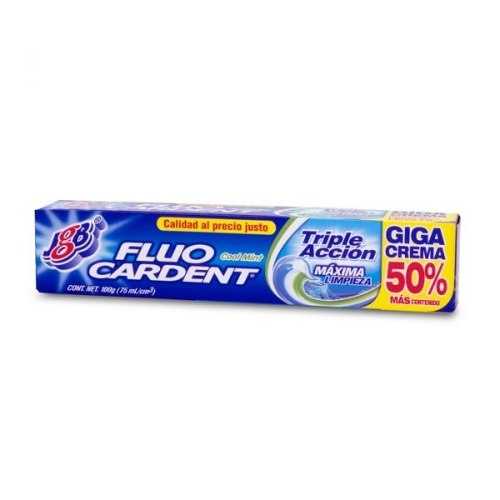 Crema Dental Fluo Cardent 100g
