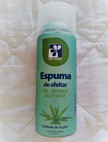 Espuma De Afeitar Farmatodo Aloe Vera 400 Gr
