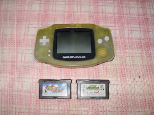 Gameboy Advance Y Dos Juegos