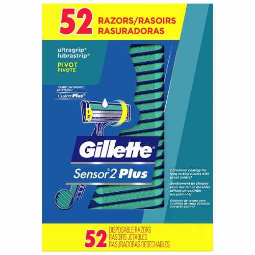 Prestobarba Afeitadoras Gillette 2 Hojillas 52 Unid Original