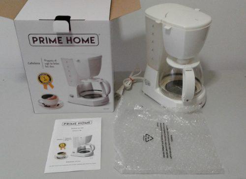 Cafetera Prime Home 5 Tasas Poco Uso Tasa Partida