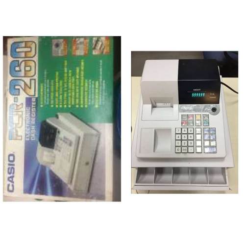 Caja Registradora Electronica Casio Pcr 260