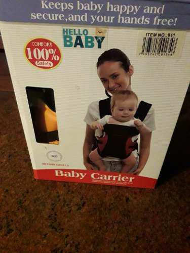 Canguro Marca Baby Carrier Unisex