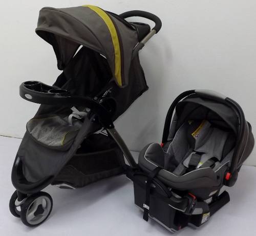 Coche Graco 3 Ruedas Con Porta Bebe