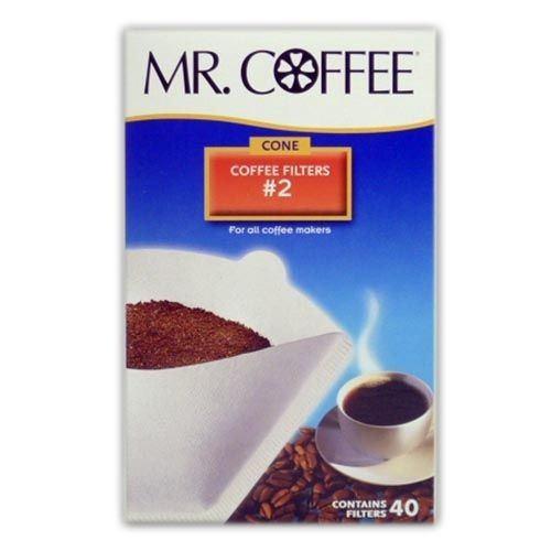 Filtros Para Cafetera Mr Coffe X 40 Unidades