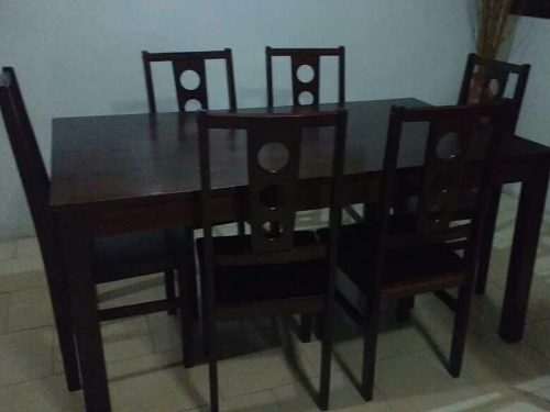 Juego De Comedor De 6 Puestos Rematee!!