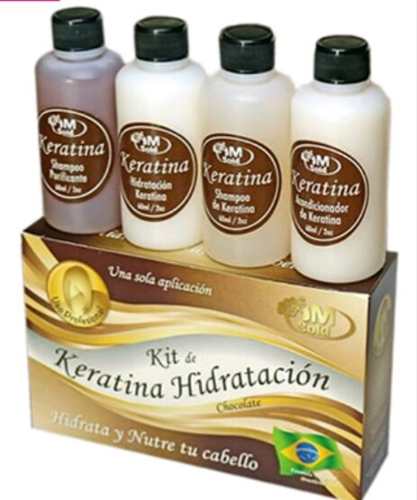 Kit De Keratina Hidratación Chocolate De 2oz.