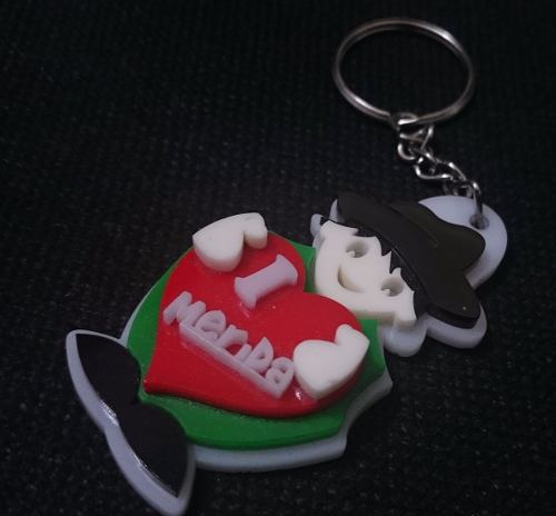 Llaveros Acrilicos En Relieve Personalizados