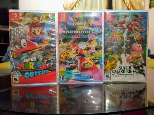 Mario Odyssey, Super Smash Bros Ultimate (Tienda Física)